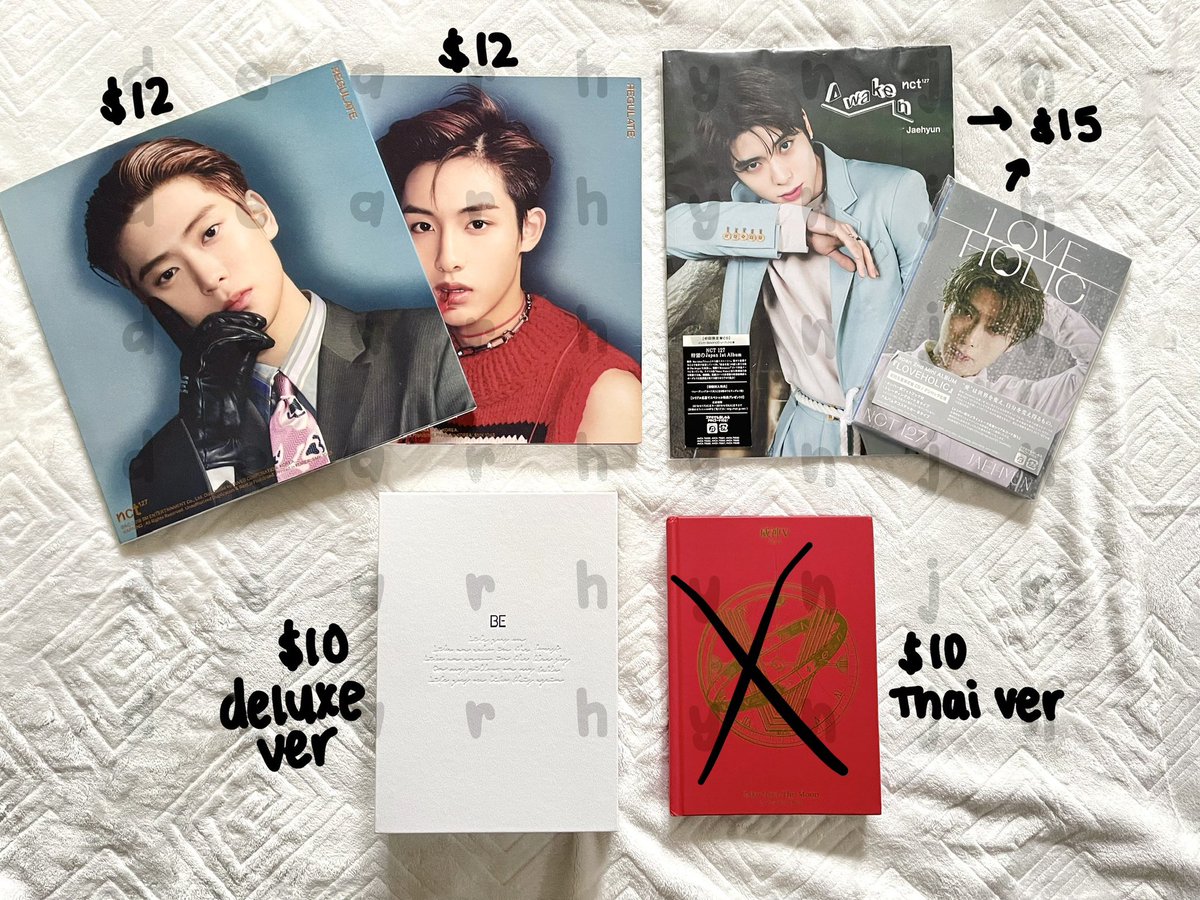 dearhynjn's tweet photo. [USA/WW] STOCK SALE✨

☁️ pls I really need all these gone

☁️ dm me

☁️ ALBUMS ARE PRICE OF SHIPPING IF 3+ BOUGHT

☁️ prices do NOT include shipping!

nct 127 dream wayv bts ateez stray kids skz pc photocard album https://t.co/7iziySMDIB
