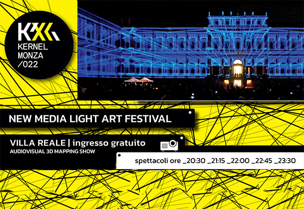 ComuneMonza's tweet photo. #monzaeventi #kernel22
Dal 23 settembre al 2 ottobre installazioni di luce, opere di audiovisual 3D mapping ed opere digitali, gratuite e a cielo aperto, illumineranno #Monza con il #KernelFestival.
Info: 👉https://t.co/n4afs13VP5 https://t.co/wO9vtBzKlR