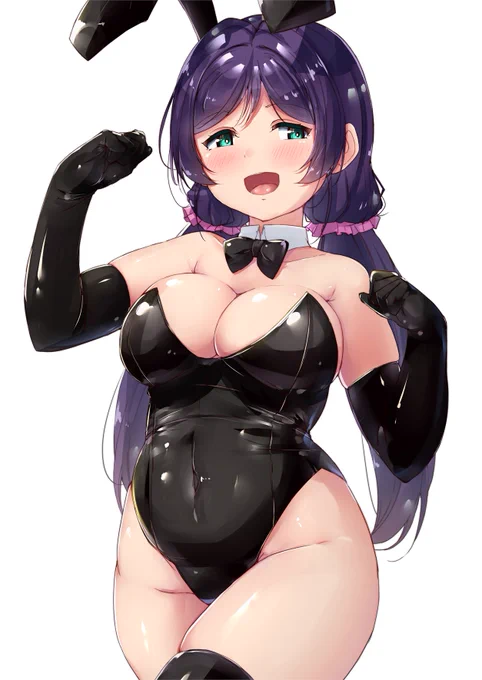 4日目
バニースーツの希ちゃん 