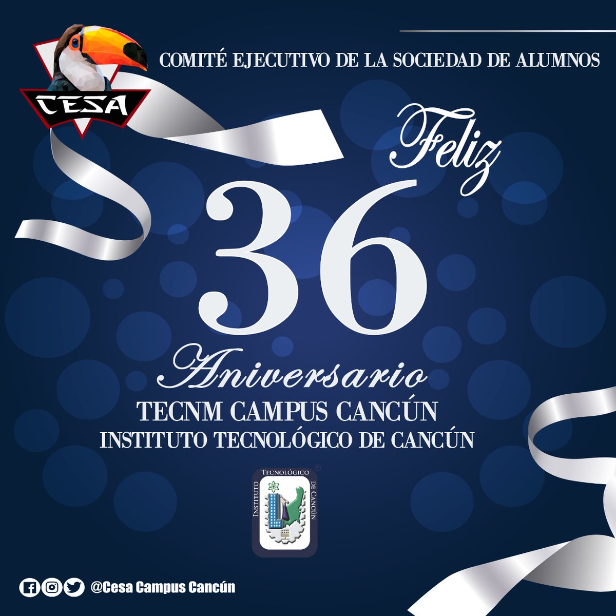 No tenemos más que palabras de agradecimiento, que nunca se apague la llama que ha encendido el corazón de tantos jóvenes en el camino del conocimiento. ¡Felicidades! #FelizAniversario #SomosTucanes #PioneroEnEducaciónSuperior
#SomosTucanes #LíderesEstudiantiles 
#SomosITCancún