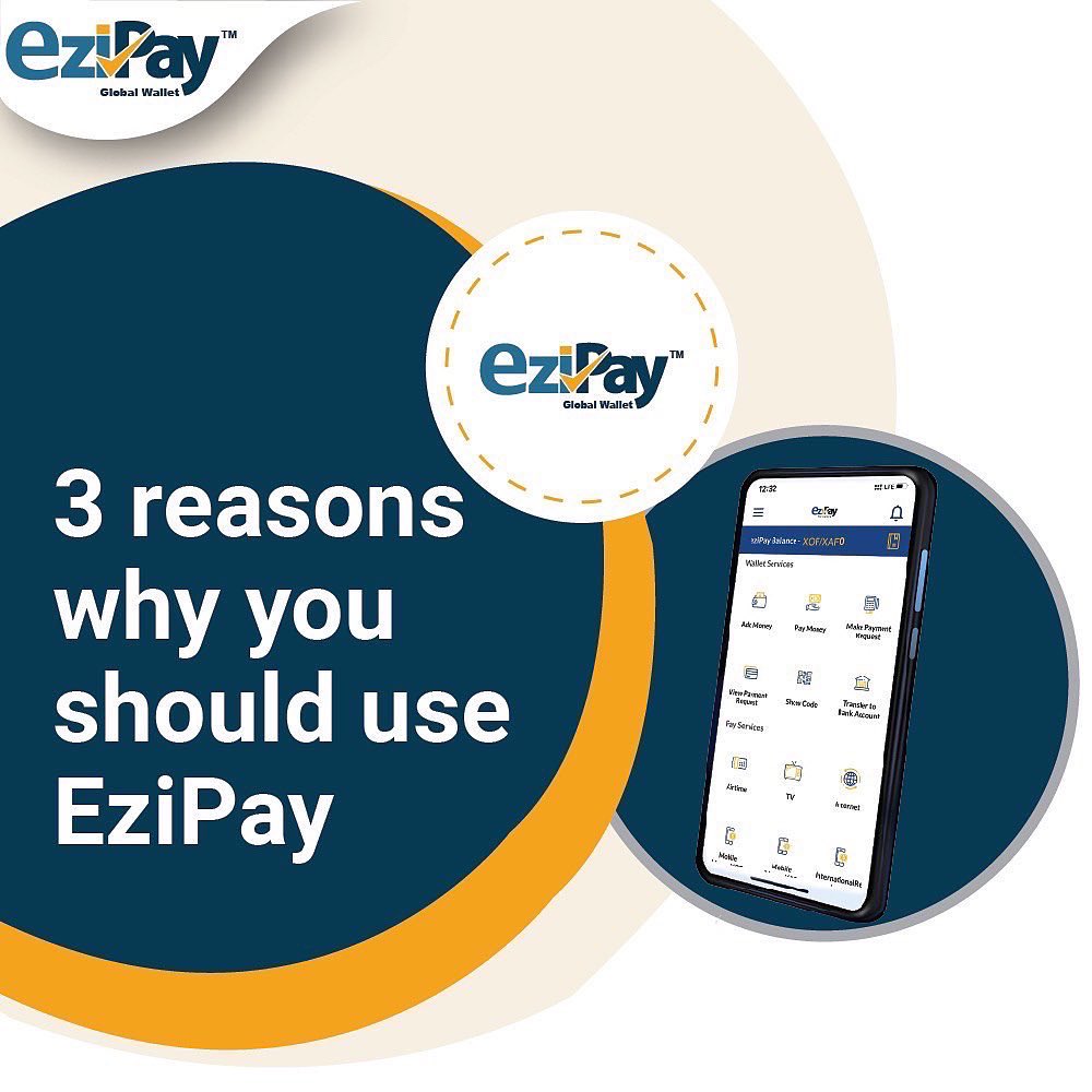 EzipayC's tweet photo. Need a reason to download the EziPay Global Wallet? 

We've got three! 

Visit https://t.co/34JBty6poh

Available on iOS, Google PlayStore or use the web app. https://t.co/FZIrIbrM7u