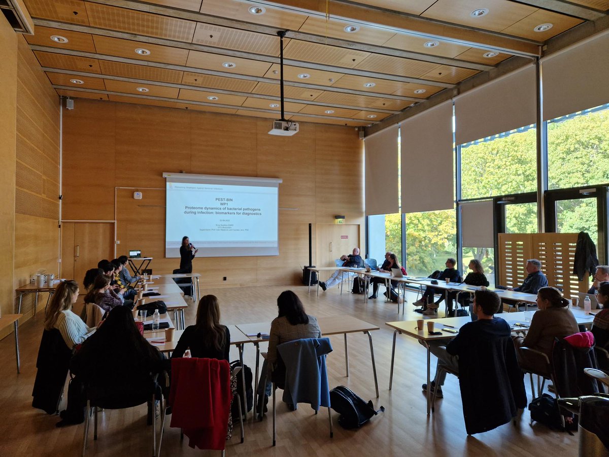 PestBin_ITN's tweet photo. @PestBin_ITN 2nd Summer school and annual meeting hosted by Chalmers. All the ESRs are giving update on their projects and discussing future steps. @MSCActions @EU_H2020 https://t.co/hRv3SMeldh