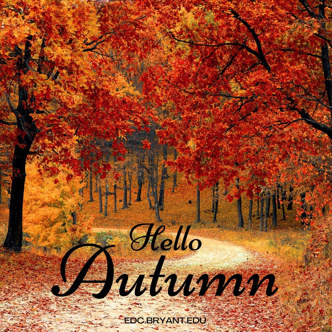 Hello 1st Day of Fall #welcomeautumn