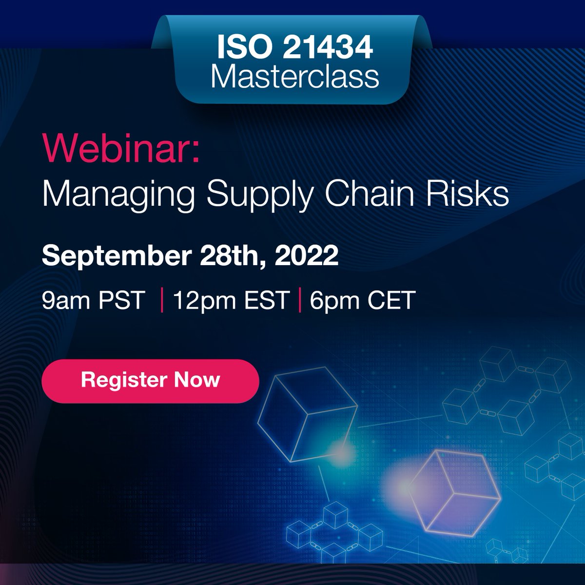 Join us for this insightful masterclass webinar focusing on ISO/SAE 21434 compliance by automating supply chain management requirements.

Click here to register: bit.ly/3xrUTPA

#automotive #cybersecurity #webinar #supplychainrisks