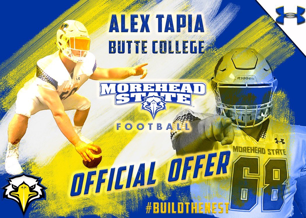 Feeling extremely blessed and grateful to announce that I have received my first D1 offer from <a href="/MSUEaglesFB/">Morehead State Football</a> <a href="/FishbackMiles/">Coach Miles Fishback</a> <a href="/Coach_Snelling/">Coach Snelling</a> <a href="/Coach_Hays2/">Jon Hays</a> <a href="/coachyork72/">Kevin York</a>