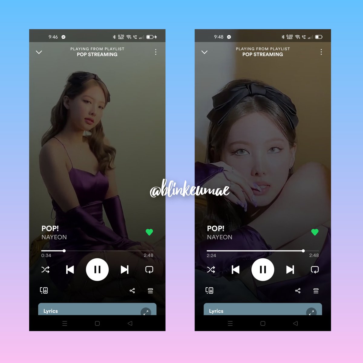 blinkeumae's tweet photo. @keikei_nia @JYPETWICE #NAYEON     
#원스의_노을이_나연이
#POPstar_NayeonDay
@JYPETWICE https://t.co/1uNZNKletK