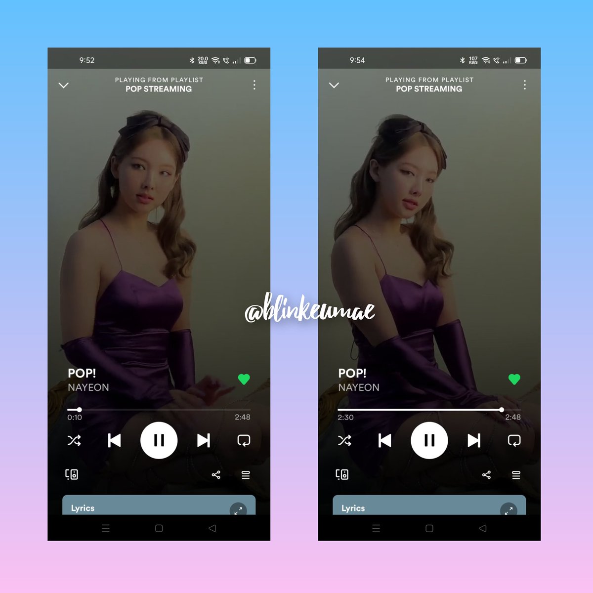 blinkeumae's tweet photo. @keikei_nia @JYPETWICE #NAYEON     
#원스의_노을이_나연이
#POPstar_NayeonDay
@JYPETWICE https://t.co/5yiHxfnaQV