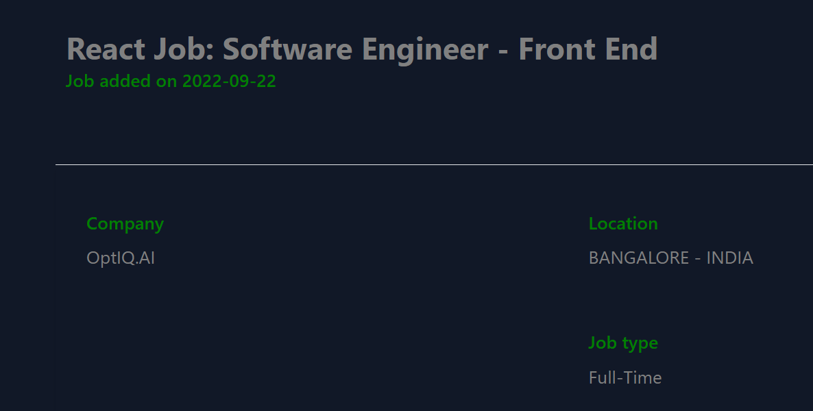 fullstackjob's tweet photo. New React JS Job: Software Engineer - Front End
#react #reactjs #javascript #JavaScriptJobs #JSJobs #techjobs #devjobs
https://t.co/WQoiRanx1O https://t.co/B754NuiKU2
