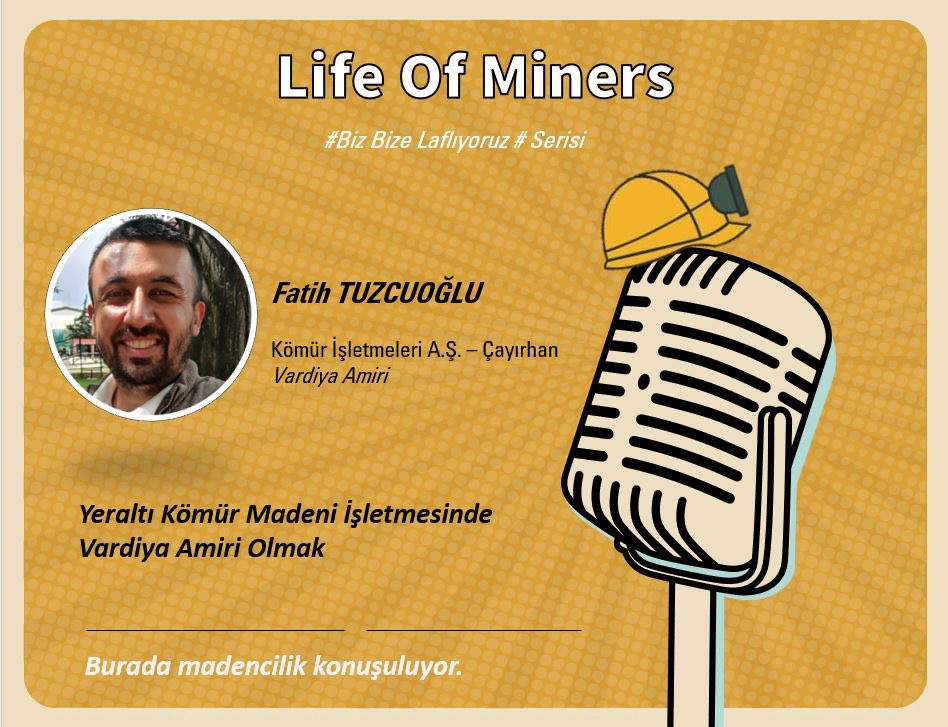 Bilen bilir. Yeraltında vardiya amiri olmak ciddi sorumluluk gerektiren bir iştir. Bu söyleşimizde yeraltı kömür madeninde vardiya amiri olarak görev yapan Sn. Fatih TUZCUOĞLU' nu konuk ettik.
Keyifli seyirler dileriz.