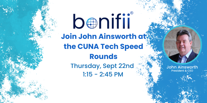 memberpass's tweet photo. Join John Ainsworth today at the CUNA OME &amp; Technology Conference Speed Rounds at 1:15-2:45 PM to see the Bonifii Credential! #Bonifii #OMECouncil #TechCouncil #creditunions https://t.co/doj5e8MWEC