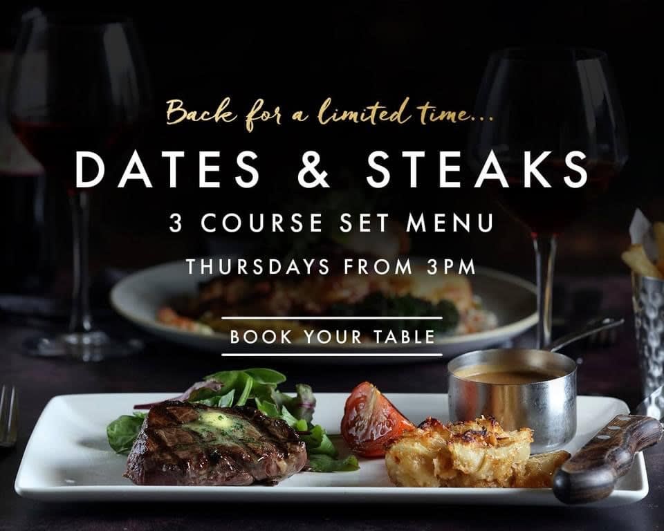 ManCNorthampton's tweet photo. Whether it’s a date night or a mate’s night, our 3-course menu is the perfect excuse to enjoy some well-deserved time to yourselves. 

Indulge in our 3-course set menu from £28.95.

Available from 3pm every Thursday. https://t.co/G90lZPwYPm
