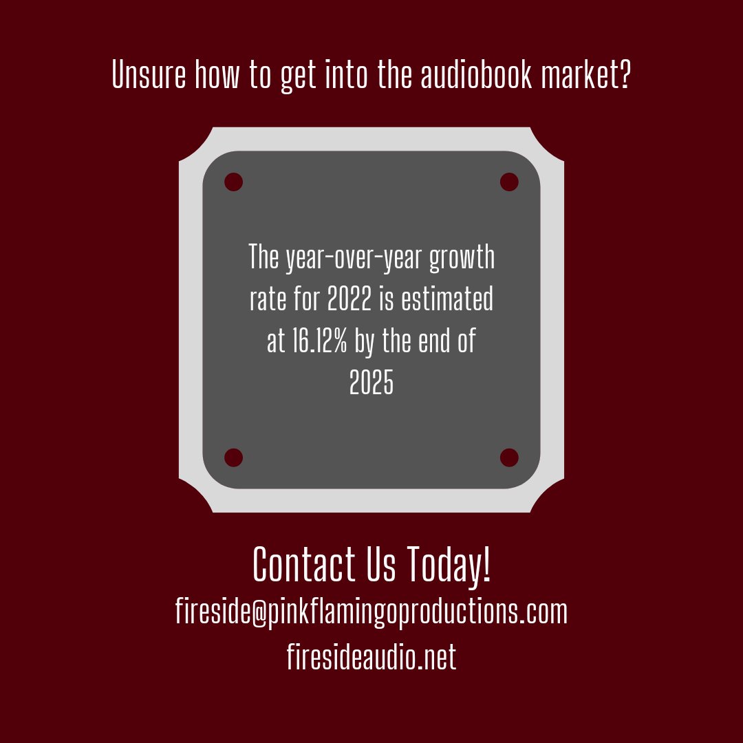 Is it time for you to turn your beloved book into an audiobook?

Are you ready to reach a wider audience?

Check out our website or send us an email to get started today.
#FiresideAudio #HumanVoiceOnly #Audiobooks