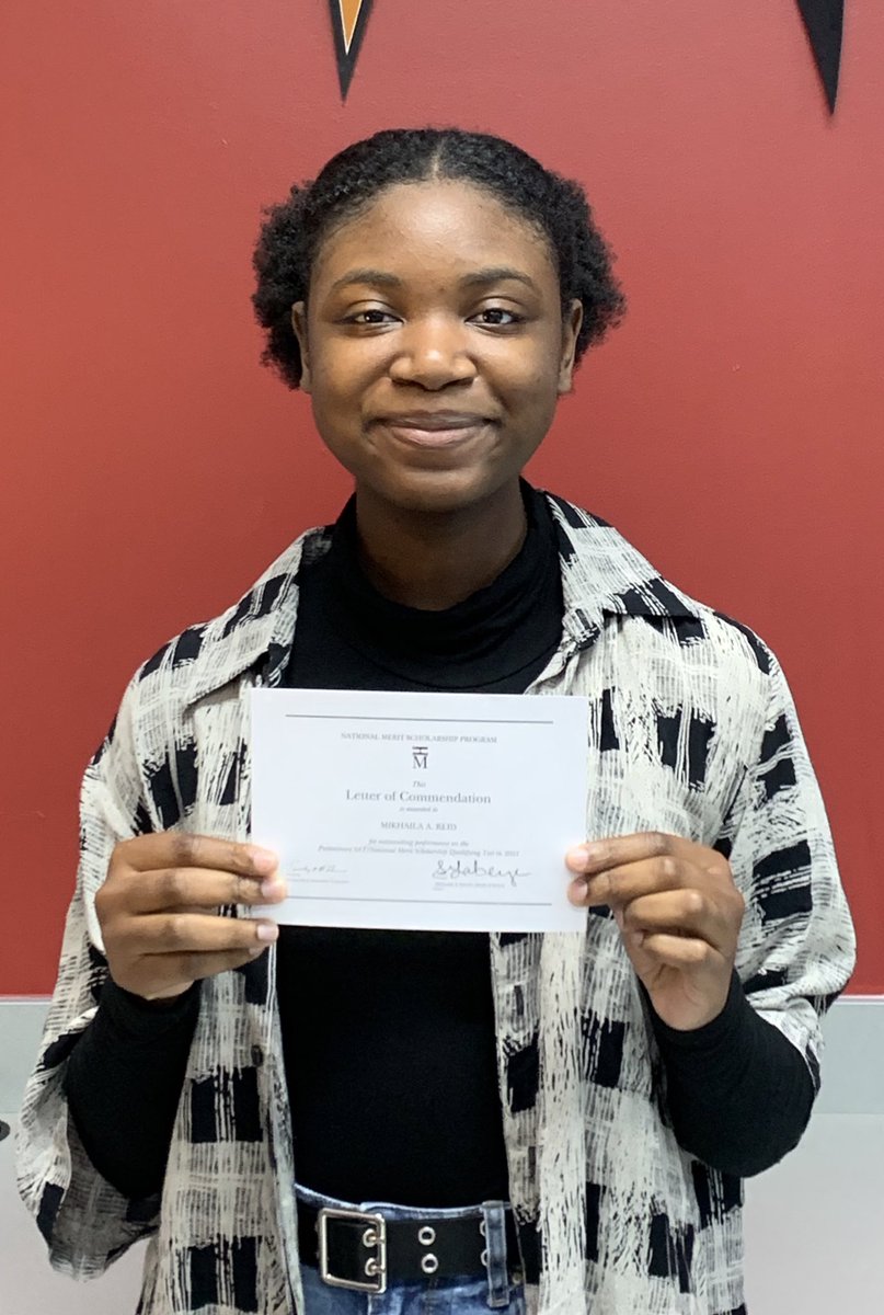 Congratulations Mikhaila Reid for being named a Commended Student in the 2023 National Merit Scholarship Program! You make us so proud! <a href="/THS_Tigers/">Travis High School</a> #TheTravisWay #TigerPride365