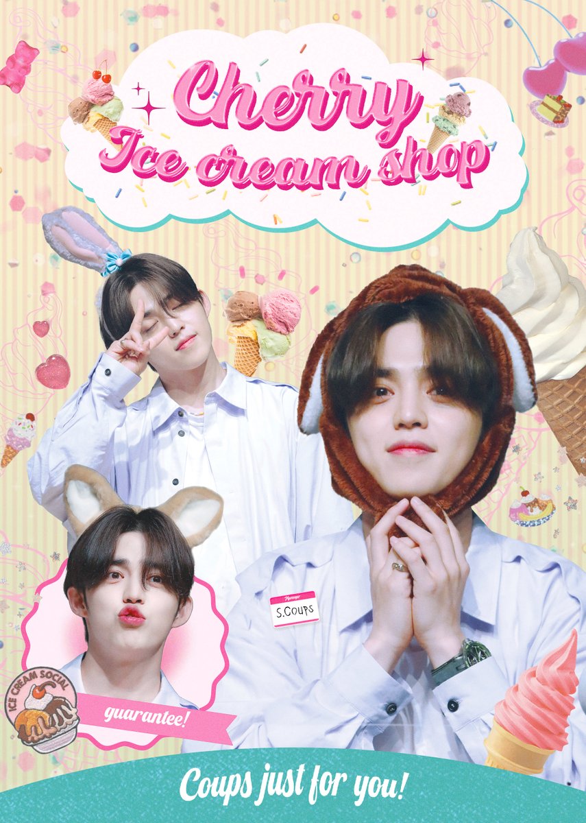 SBG_0808's tweet photo. 2023 ꜱ.ᴄᴏᴜᴘꜱ ꜱᴇᴀꜱᴏɴ’ꜱ ɢʀᴇᴇᴛɪɴɢꜱ

🍒 ᴄʜᴇʀʀʏ ɪᴄᴇᴄʀᴇᴀᴍ ꜱʜᴏᴘ을 오픈합니다🍦

🗓가오픈:09.23 20:08~10.15
🗓정식오픈:10.16~11.15
🔗 https://t.co/SzcxYtaPfR

*RT 추첨을 통해 2분께 시즌그린팅을 보내드립니다.
*GO->DM
#세븐틴  #에스쿱스 #SCOUPS #SEVENTEEN #승철 https://t.co/UrCfXyRhcz