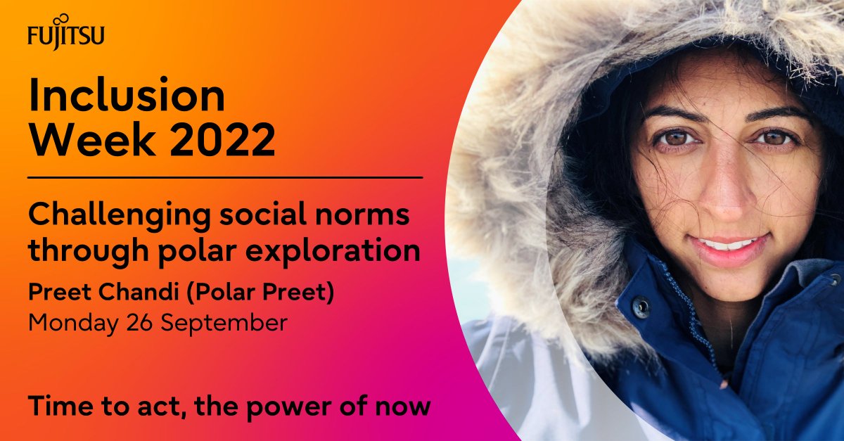 Fujitsu Defence (@fujitsu_defence) on Twitter photo We're looking forward to learning about the incredible story of British Army Medical Officer <a href="/PreetChandi10/">Preet Chandi</a>, aka 'Polar Preet', at this year's #NationalInclusionWeek! We're looking forward to learning about the incredible story of British Army Medical Officer <a href="/PreetChandi10/">Preet Chandi</a>, aka 'Polar Preet', at this year's #NationalInclusionWeek!