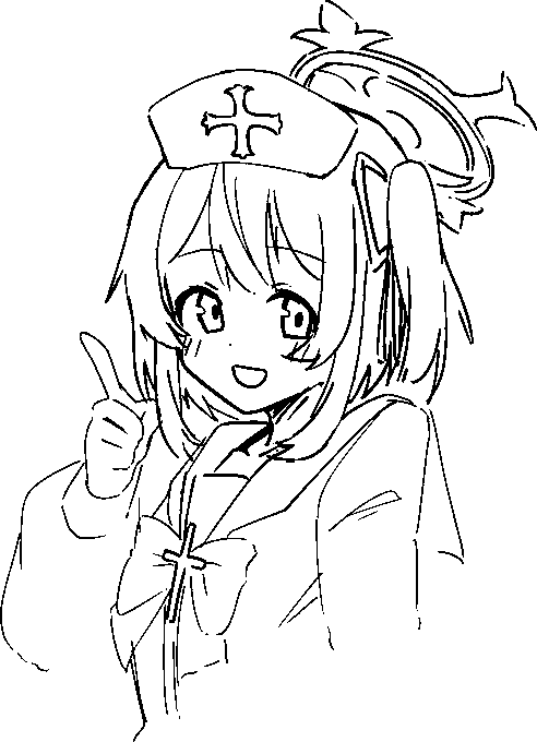 昨日募集した絵を配信で描きました
セリナ、ユズ、ヒビキ、ガンダムです 