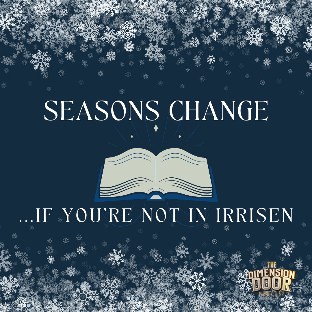 DimensionPod's tweet image. As we approach the close of Book 2, that means one thing: Time to send in questions for Bookend!

Want insight into our characters? A behind-the-GM-screen peek into James' mind? Send us any questions you have from the second season of #DimensionDoor &amp;amp; we'll answer them!
