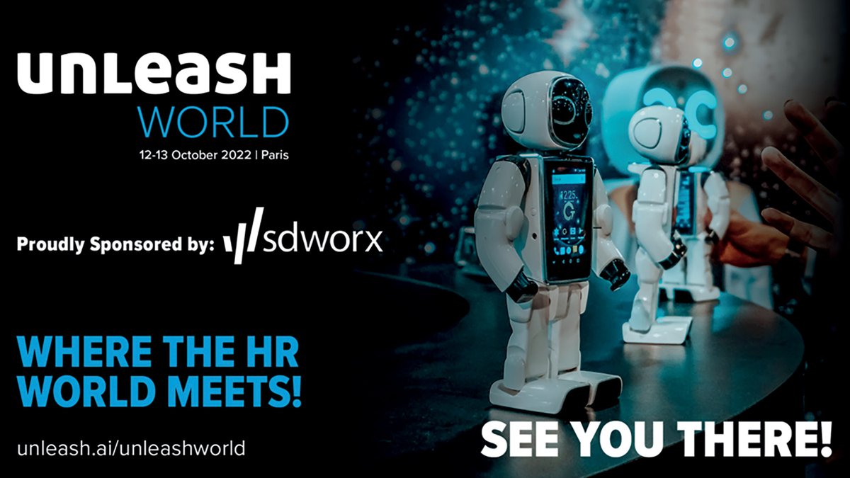 SDWorxGermany's tweet photo. Besuchen Sie @SDWorx in Paris auf der weltweit einflussreichsten #HR-Konferenz und -Ausstellung, #UNLEASHWorld.

Mehr Infos 👉 https://t.co/Wj2Oy5wrBa  

Noch nicht registriert? Holen Sie sich jetzt Ihr Ticket!  👉 https://t.co/4svkWst0XX. 
#sdworx #HR #Payroll #HRTech https://t.co/YnzxS9SkYc