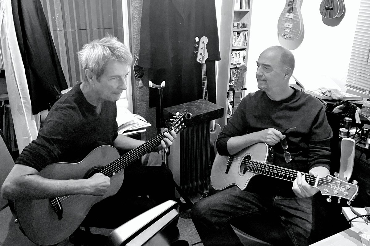 Here's Greg and Miles in the writing room getting a track together for the next album... It's early days but we're looking forward to sharing the journey between now and the album coming out with you!