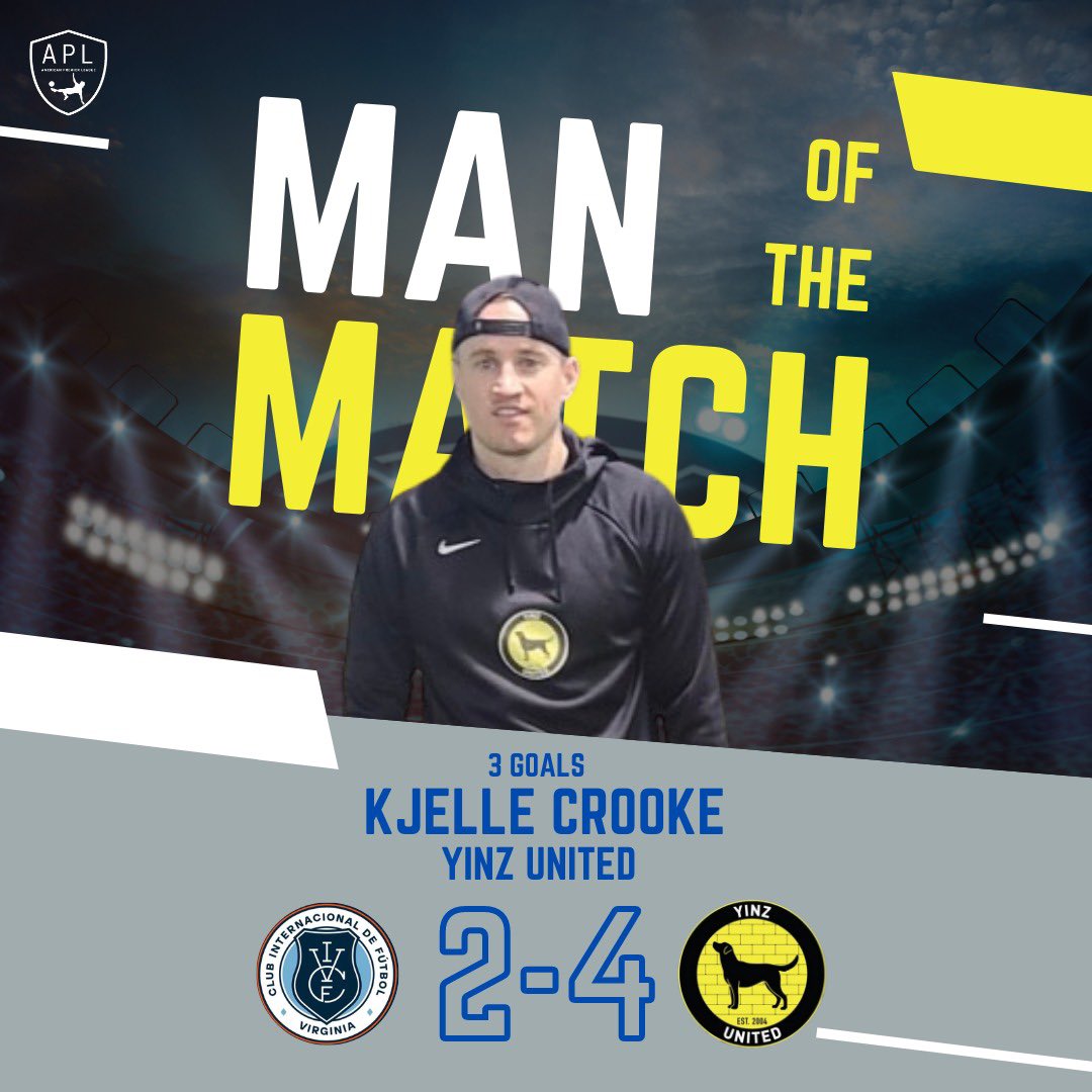 Hat trick hero! <a href="/YinzUnited/">Yinz United</a> MOTM