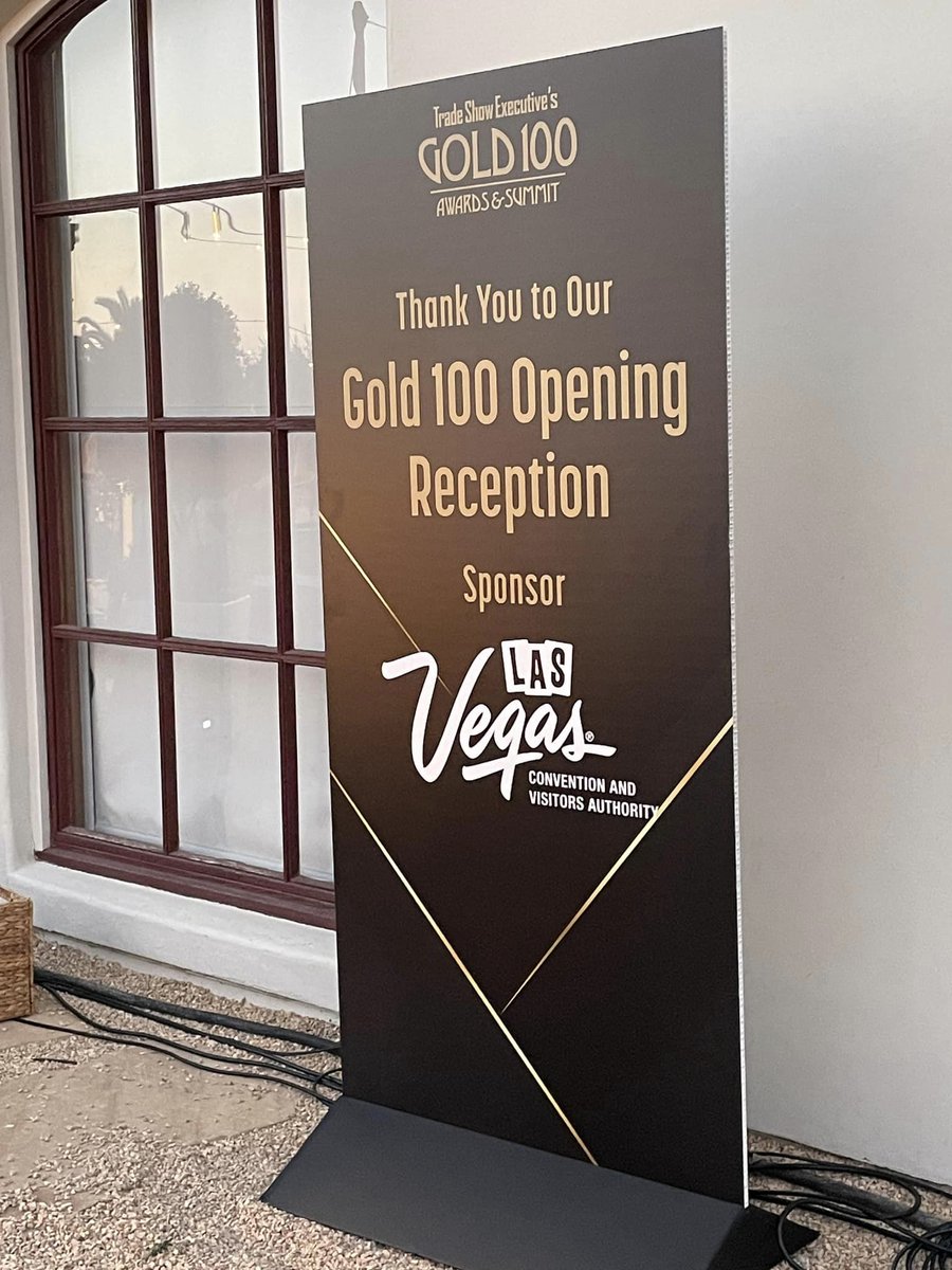 The Opening Reception &amp; Sunset Toast <a href="/SantaBarbara/">Visit Santa Barbara</a> was the perfect end for Wednesday's events and mark of the official start of the Grand Awards &amp; Summit. Special thanks to sponsor <a href="/LVCVA/">Vegas Means Business</a>. #TSEGold100