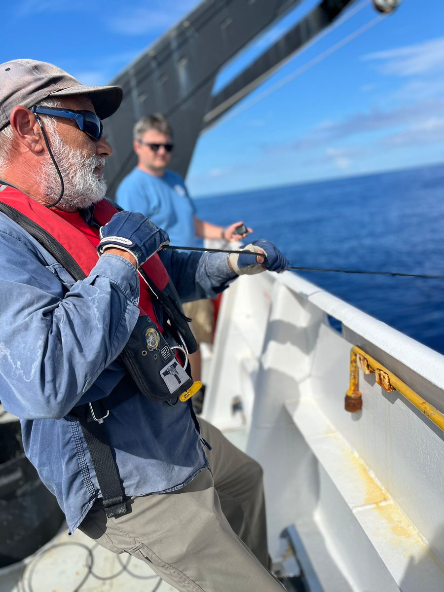 OA_NOAA's tweet photo. NOAA’s Charles Kovach retrieves an apparent optical sensor (AOP) that help validate #satellite and shipboard measurements of #OceanOptics and #carbon aboard #ECOA3. 

Learn more about ECOA-3 projects: 
https://t.co/wusxLySbcK

#OceanAcidification #satellites #OurChangingOcean https://t.co/QAdAKfTr0U