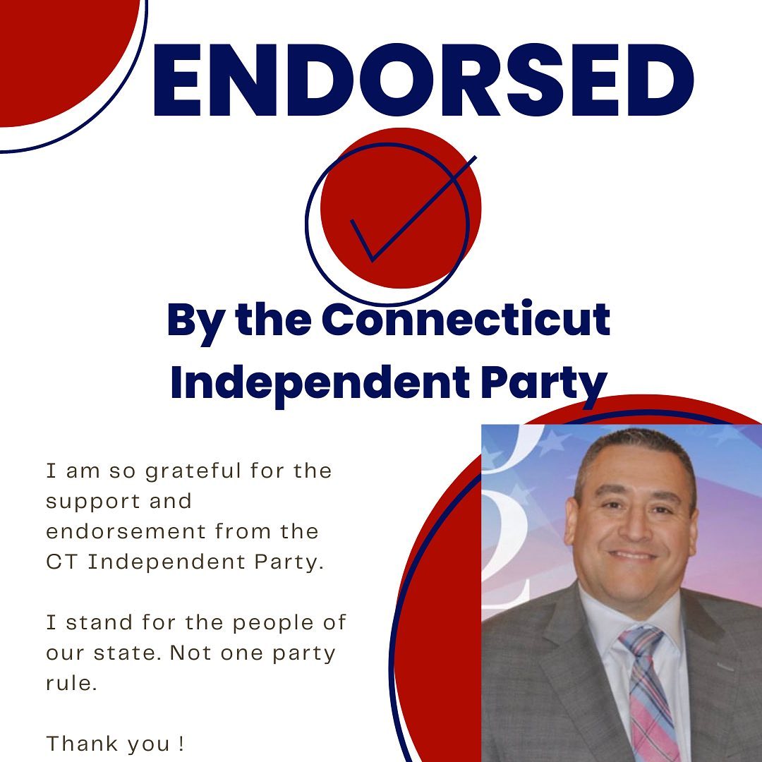 DonforCT's tweet photo. Honored to be endorsed by the CT Independent Party.  It is so important to stand for the individual people of Norwalk and New Canaan, and not just the beliefs of one party rule. Thank you!! https://t.co/RVBgsvXSbD