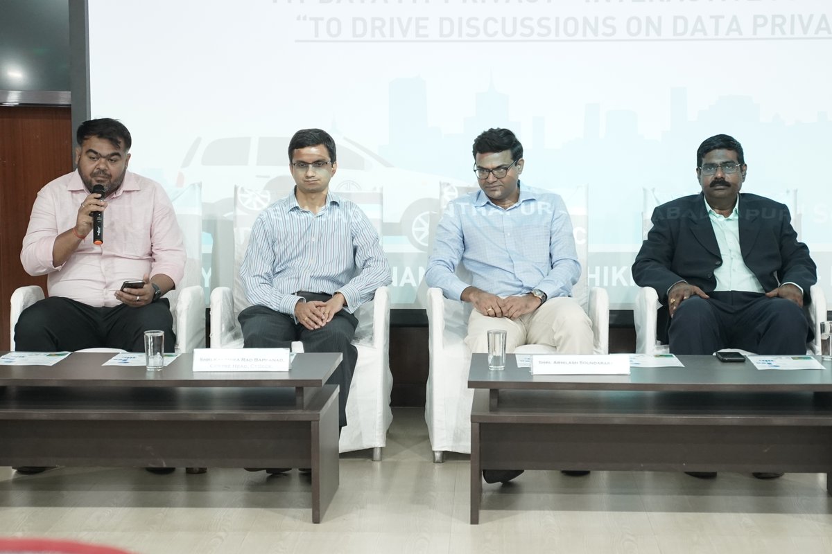 cyberpeacengo's tweet photo. CyberPeace☮️ today organized #Drive4CyberPeace session for students and faculty at @iiscbangalore to generate awareness about #DataPrivacy and gather views on the nuances of #DataBreach.
#CyberSecurity #DataProtection https://t.co/33FxbHiqi7