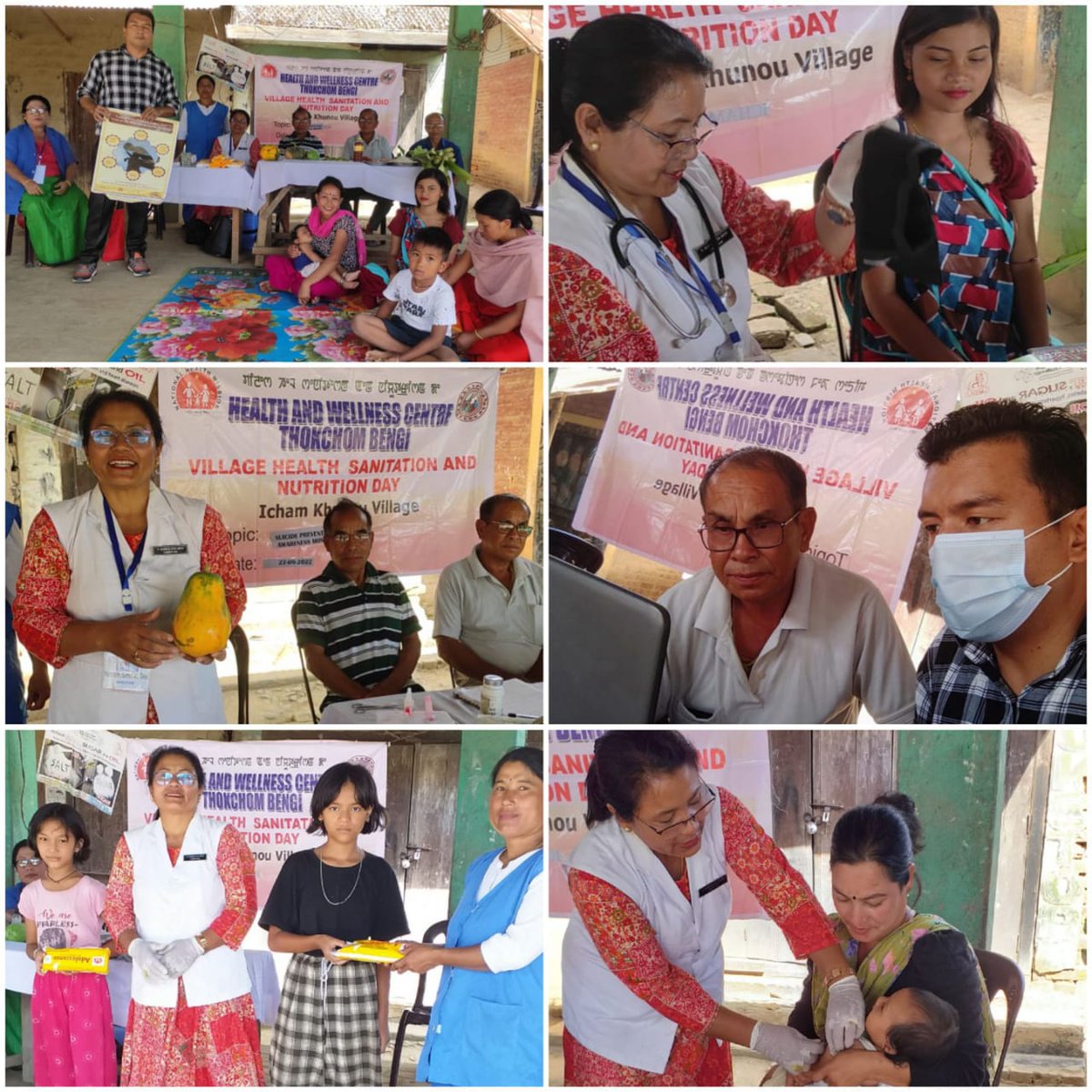 bijen2010's tweet photo. VHSND conduct Todday at Icham khunou Village Under #HWC Thokchom Bengi. Topic:Suicide Prevention Awareness. Services Immunization, ANC, PNC, NCD #EsanjeevaniOPD.etc @health_manipur @MoHFW_INDIA @NhmManipur @chos_the @manipur_cmo @mono_ng @Vumlunmang @rsapam @AyushmanManipur https://t.co/PX8QmEwA0i
