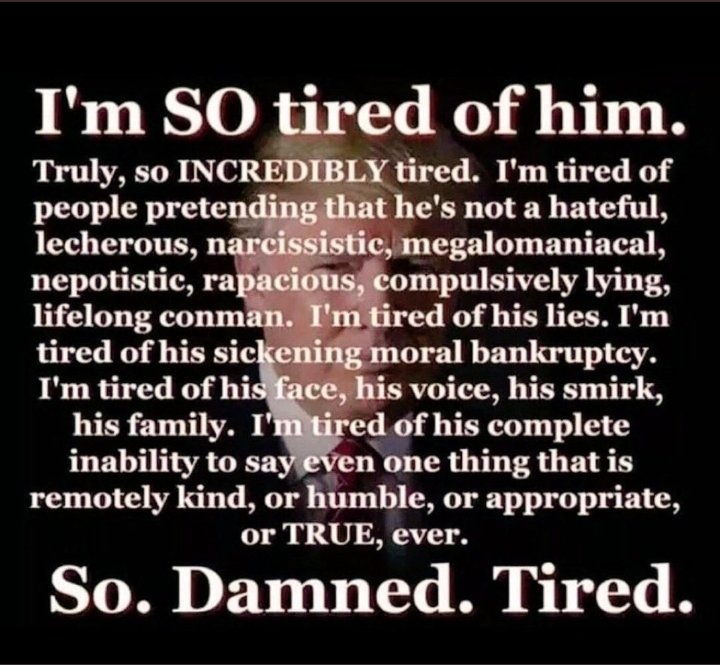 LishaTrueBlue's tweet photo. tfg SHOULD NOT BE PERMITTED TO SPEAK PUBLICLY ON ANY PART OF OUR POLITICAL PROCESS! #HeIsCORRUPT
#tRUMP4PRISON https://t.co/jB8fdVsZzR