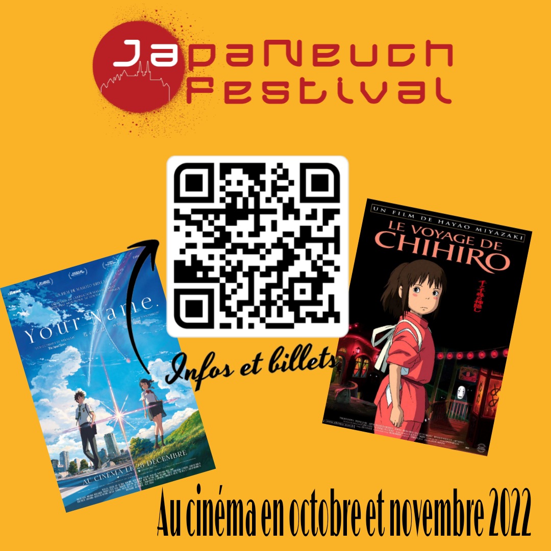 japaneuch's tweet photo. Vous avez dรฉjร vos billets pour les sรฉances ร #neuchatel ou #lachauxdefonds ? Si ce n'est pas le cas, il en reste encore alors sautez sur l'occasion ๐
#cinema @cinepel #levoyagedechihiro #yourname #sentochihironokamikakushi #kiminonawa #cinemaapollo #cinemascala #japaneuch https://t.co/p0AdfPNleW