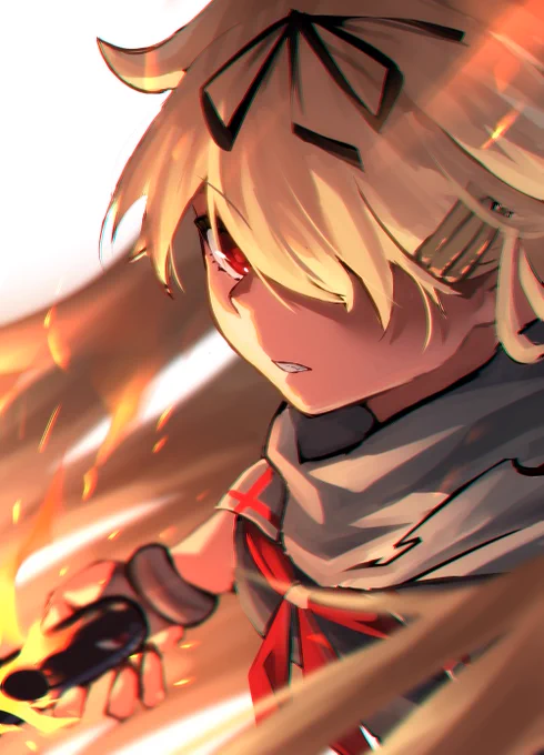 息抜きに夕立 