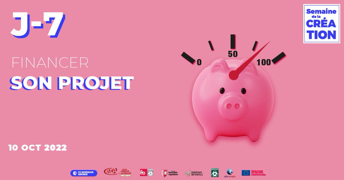 CCIBdxGironde's tweet photo. Avoir l'idée c'est bien, avoir les financements c'est encore mieux ! 

🪙 Quelles solutions de financement ? 
🗒 Comment articuler son plan de financement ?

Découvrez toutes les réponses dans notre webinaire gratuit "Financer son projet" 

Inscription 👉 https://t.co/5cWnEIZzBI https://t.co/p9OAut9MsP