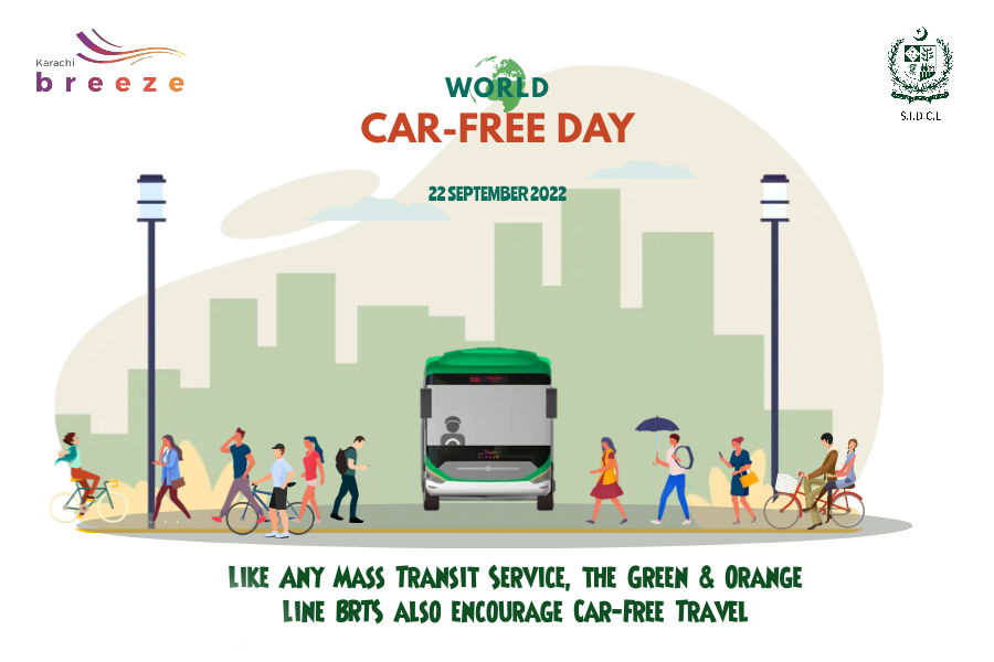 GreenLineKhi's tweet photo. We should plan our cities to encourage car-free travel!
#WorldCarFreeDay #BRTS #GreenLineBus #orangelinebrtkarachi #sidcl #KarachiBreeze https://t.co/m3bc340MZi