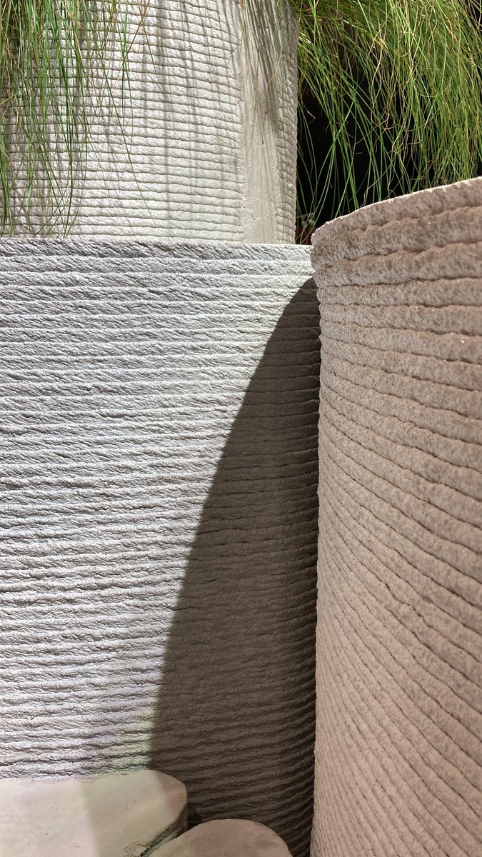 elainetoogood's tweet photo. Don’t miss #SteuartPadwick s talk at @designlondon Thursday 4pm talking about this gorgeous #3dprinted #lowcarbonconcrete collab with @versarien and other cool stuff https://t.co/iqLxLgDJcO