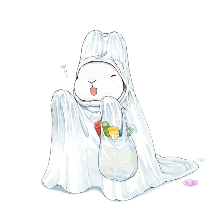 「食べ物 ghost costume」のTwitter画像/イラスト(新着)｜4ページ目