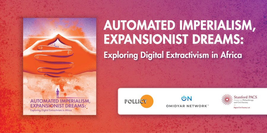 PollicyOrg's tweet photo. What is #DigitalExtractivism in the African context?
💪🏾Digital Labour
📲Data Extraction
⛏️Resource Mining
💰Skewed Funding
🧪Beta Testing + more
Explore findings, case studies & policy reccs in our Automated Imperialism, Expansionist dreams report👉https://t.co/RmBGzs2PLc https://t.co/9ieqw2Q3cg