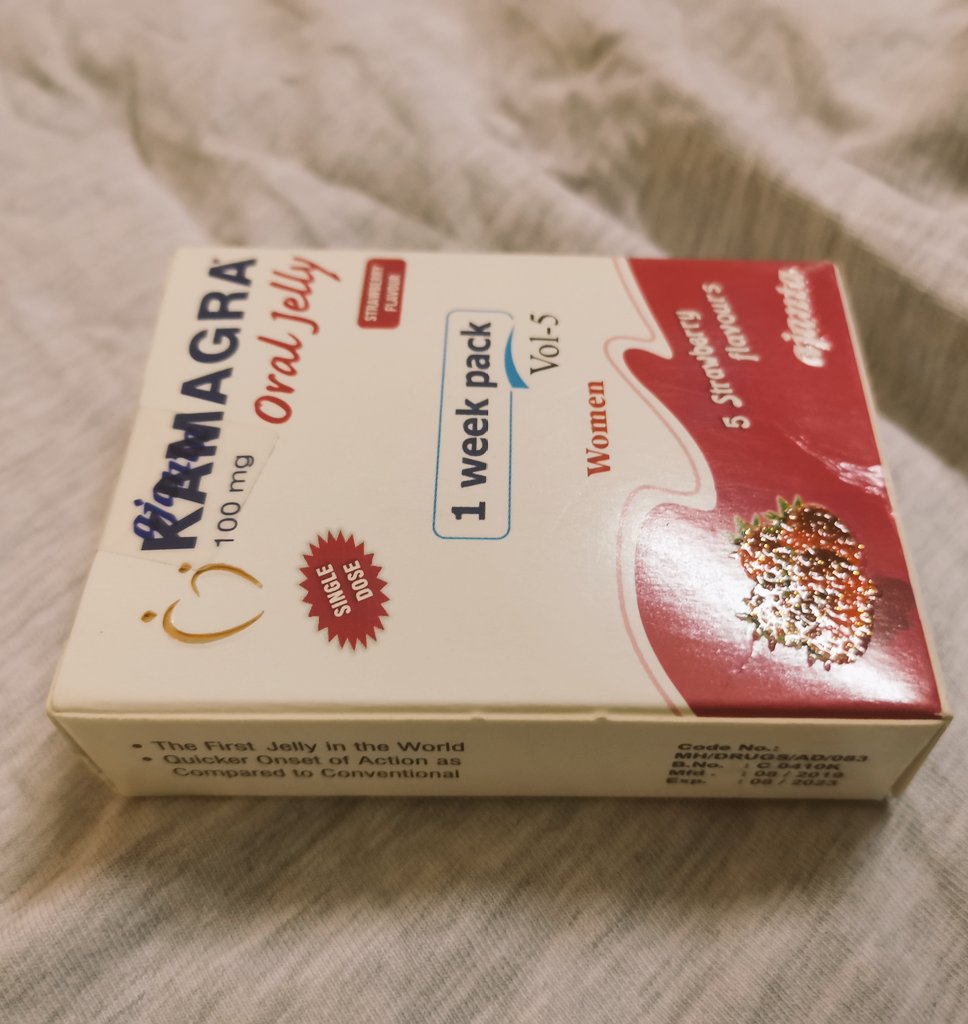 AghradJ's tweet photo. KAMAGRA ORAL JELLY FOR WOMEN
كماجرا جيلي للنساء الأصلي بطعم الفراولة اللذيذة وهو اول جيل مخصص للاستخدام المباشر من الفم لزيادة الاثارة والشهوة الجنسية لدا النساء https://t.co/VOLokrmg3v