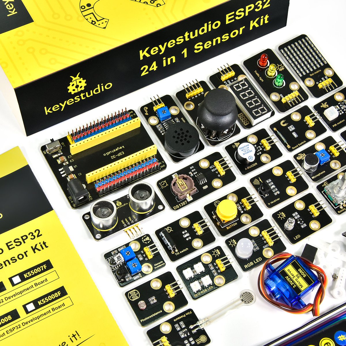 fengyaoqunali's tweet image. KEYESTUDIO Amazon Store New arrival🥳🥳🥳
Basic Starter Kit for ESP32-WROVER (Included)
#esp32 #arduinosensorkit #programming #Teachingexperiment
amazon.com/dp/B0B6FQ1MHD?…