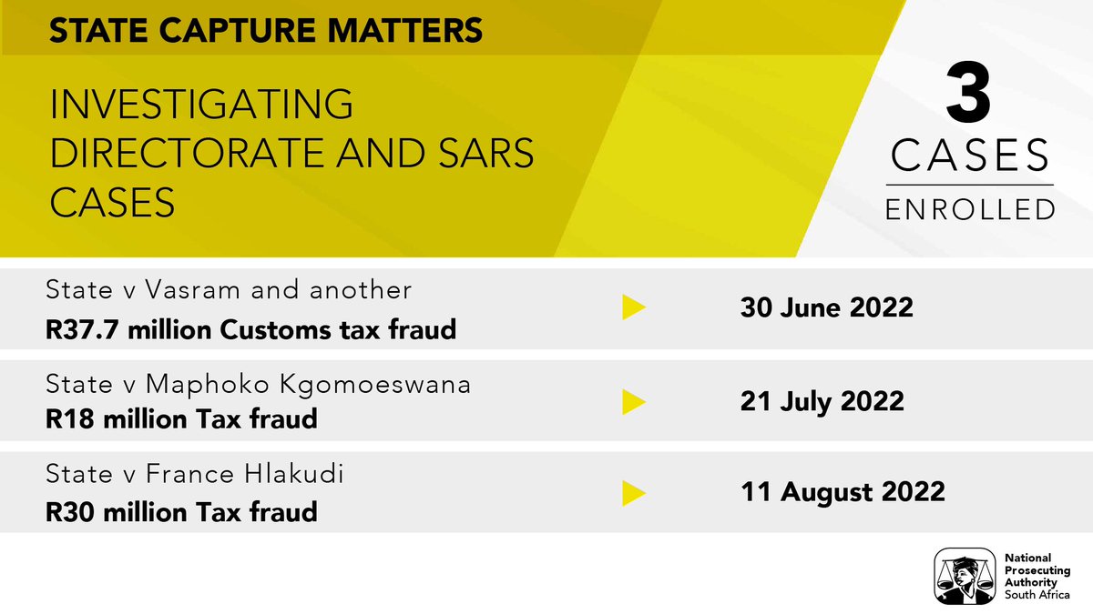 The wheels of justice are turning and impunity is no longer given.