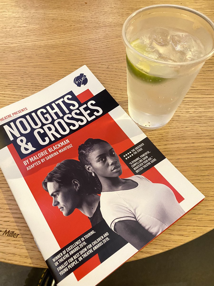 Press last night for #NoughtsandCrosses, what a gorgeous bunch and gorgeous show, all the young people I sat amongst hooked from beginning to end - get your tickets pilot-theatre.com. Special thanks to @estherichardson @xolanicrabtree @mandysmithpilot @Lucy_Hammo ⭕️❌