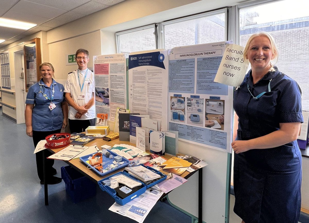 jdixonrn's tweet photo. Come and see the Eden Unit stand on level 7 today. Learn what we do in Clinical Immunology and Allergy. Might be jobs going 😉@LisaVogwill @PUNCBinu @lenny_byrne https://t.co/36SJSjyCpd