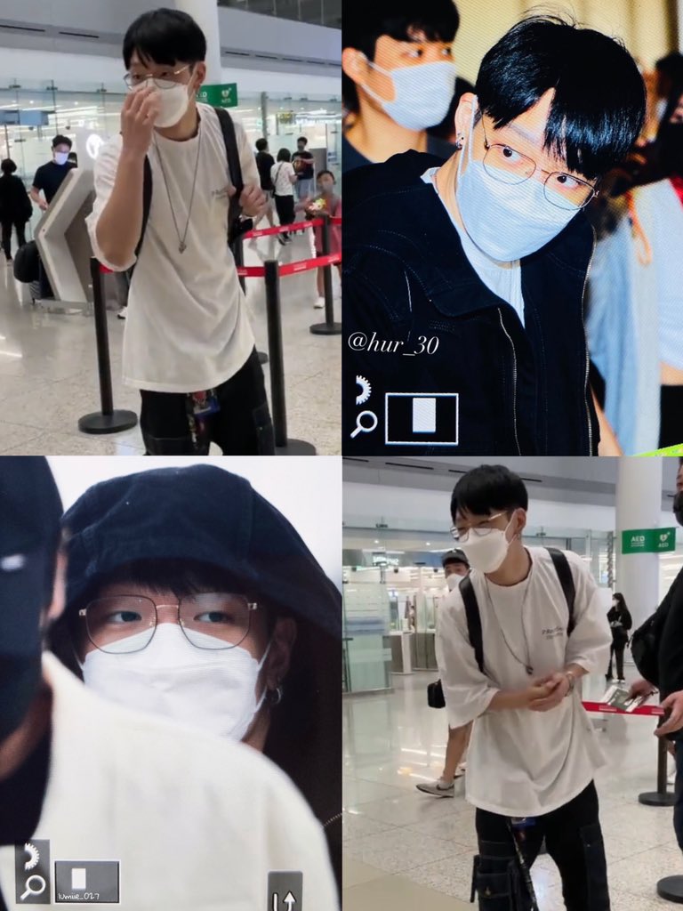 jiwoniverse_'s tweet photo. bobby is so cute with his glasses on and his new hair cut https://t.co/fk22zCEl1D