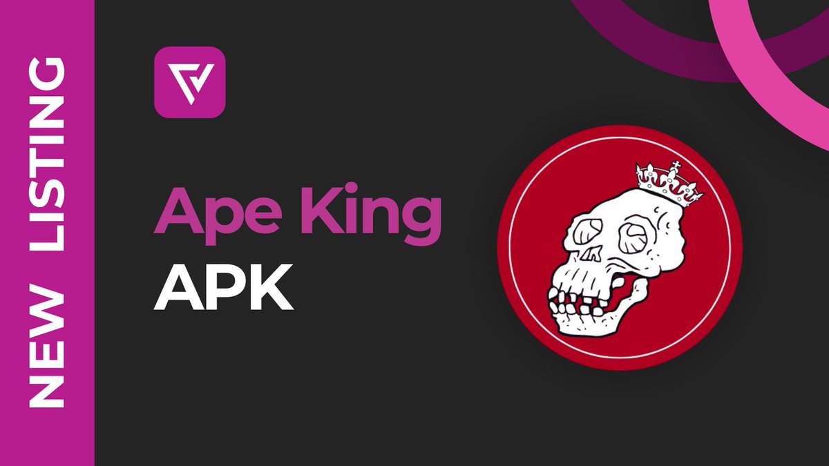 virgo_coin's tweet photo. 🚨 New Listing! - @apekingtoken 

$APK is now available on #VirgoWallet. ⚡️

➡️ https://t.co/UIhJAIcsSY https://t.co/EKWRWN611l