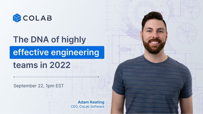 When was the last time your team invested in effectiveness?

Chances are you aren’t talking about it near enough and rarely acting on it.

Join me at 1pm today as I dive into the DNA of highly effective engineering orgs of 2022!

Signup link: colabsoftware.com/keynote?utm_ca…