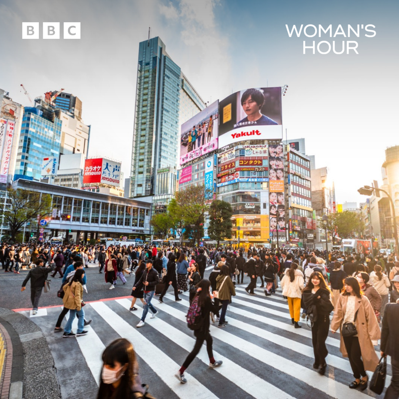 BBCWomansHour's tweet photo. The number of single people in Japan who plan to get married and have children is decreasing year on year. We hear why from Dr Jennifer Coates, senior lecturer in Japanese Studies @sheffielduni and from the author @Emilyitami