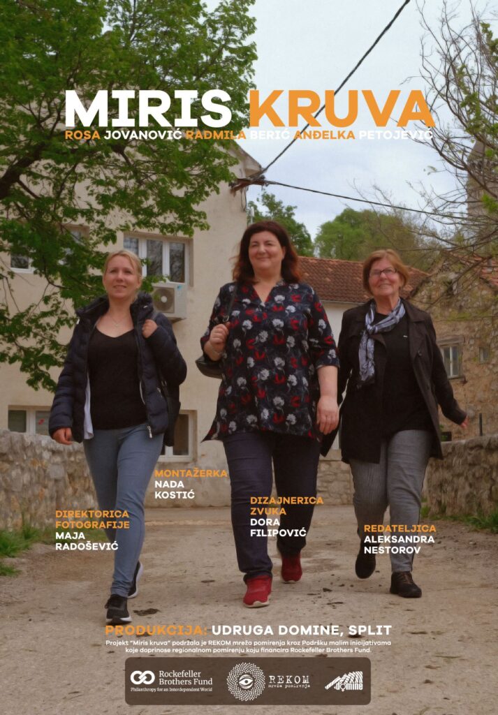 REKOM_KOMRA's tweet photo. Od danas je na YouTube kanalu i sajtu @REKOM_KOMRA dostupan dokumentarni film „Miris kruva“, o iskustvima žena s područja opštine Biskupija kod Knina i njihovom životu, pre, za vreme i nakon rata devedesetih godina.

👉 https://t.co/a2FNIpmEEx https://t.co/pJ3Dv84Mk3