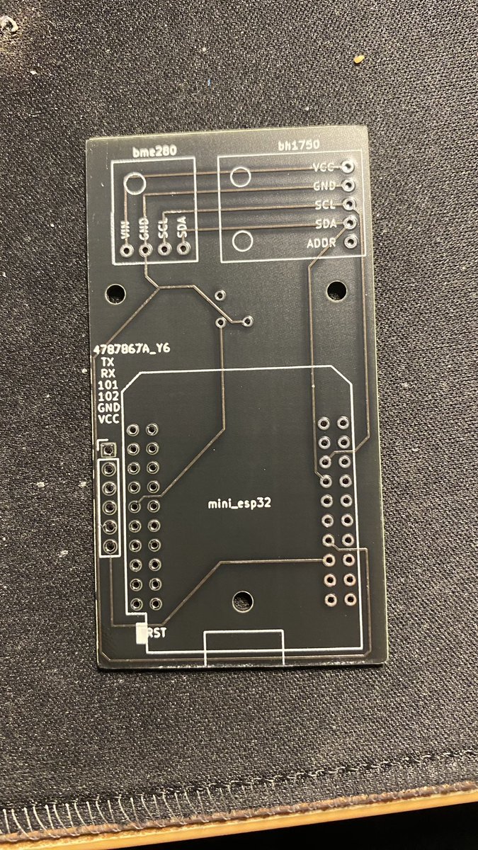 tatortWeb's tweet photo. Little project with @esphome_ and @home_assistant finally is alive and works. #mmwave #temp #light #humodity #pir #smarthome #DIY https://t.co/YqxgyUGR4r