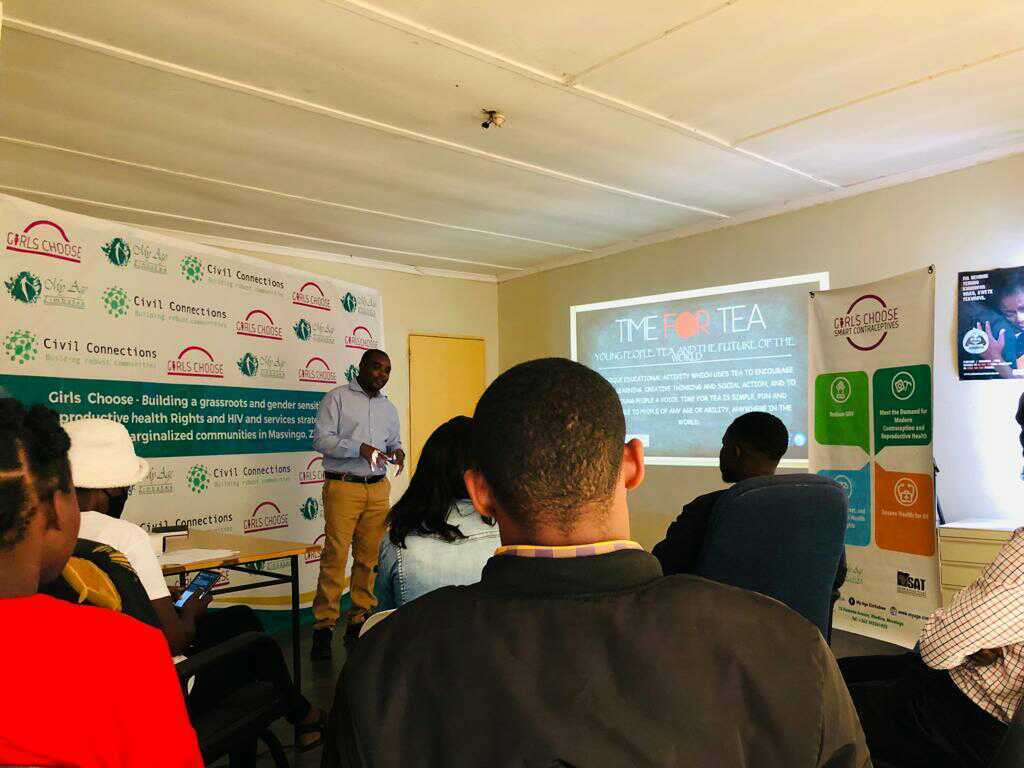 Over the last few weeks Stanely our CILL Zimbabwe Representative has been introducing Time for Tea to some fantastic organisations such as My Age Zimbabwe, Green Government Trust, Green Hut Trust & Youth Alliance for Safer Cities. #Zimbabwe #socialaction #youthwork #education