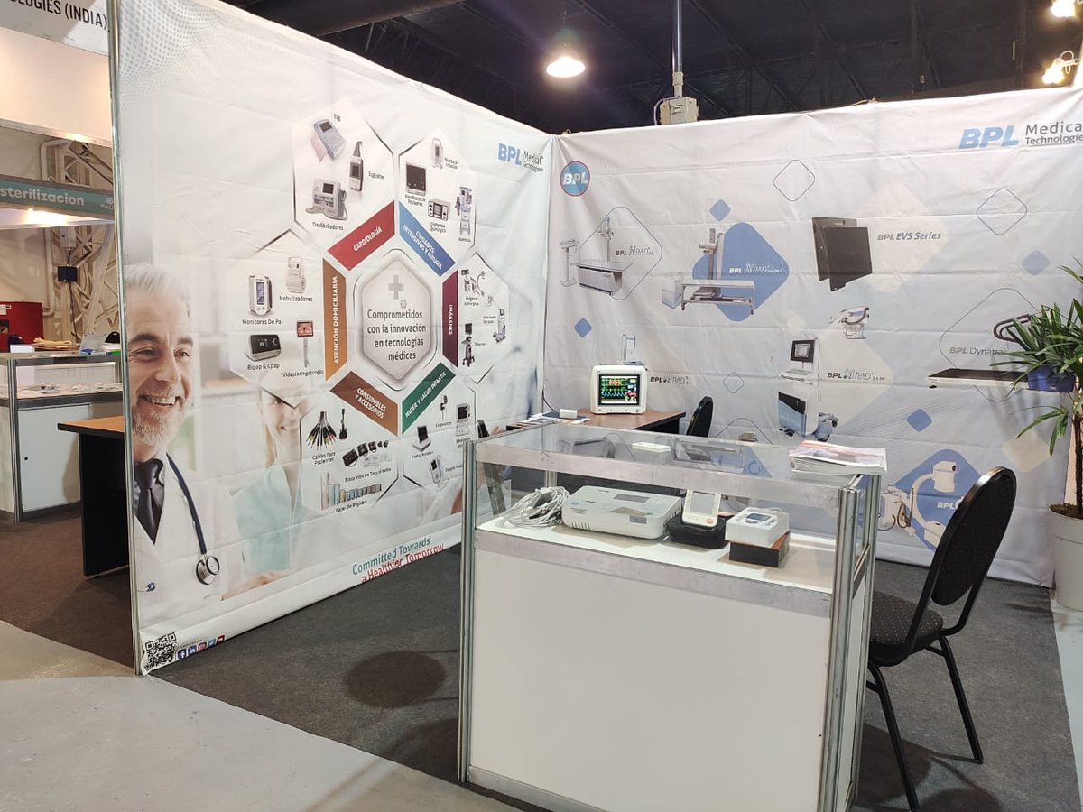 BPLMedTech's tweet photo. #ExpoMedical2022
A glimpse from our booth at the 18th International Exhibition for Products, Equipment and Services for the healthcare sector - ExpoMedical 2022 in Buenos Aires, Argentina.
#ExpoMedical #MedicalTechnology #MedTech #HealthcareInnovation https://t.co/TdsiWehdSN